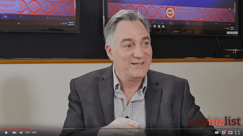 American Gene Technology CEO Jeff Galvin explains how gene therapy can be used to cure HIV